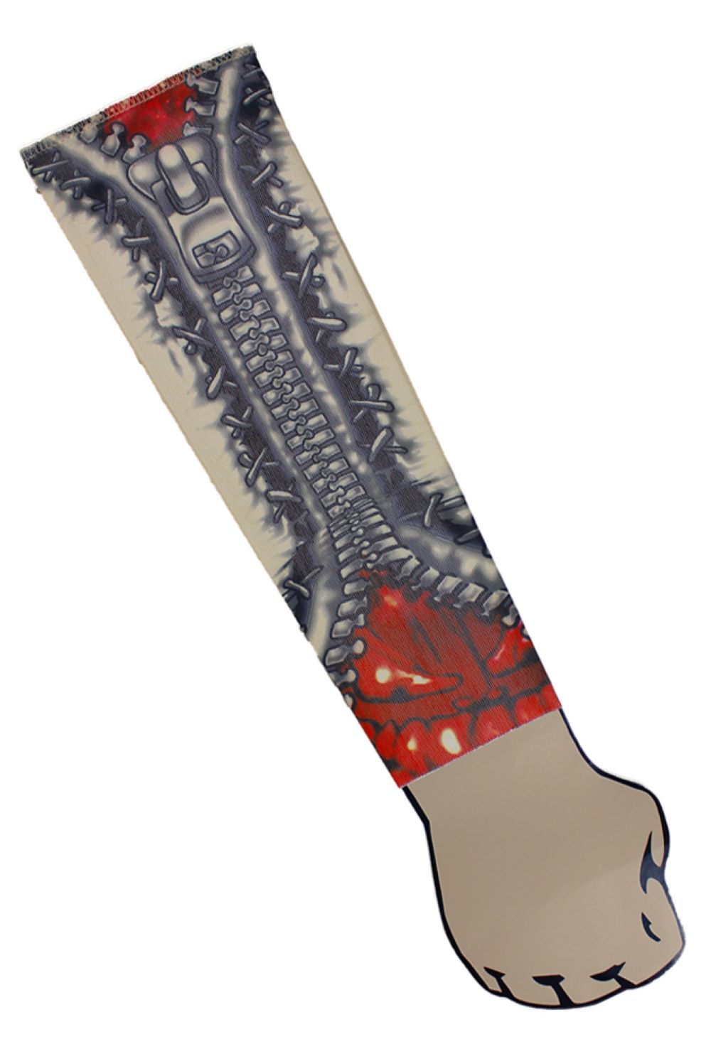 Tattoo Ärmel Stulpe mit Reißverschluss