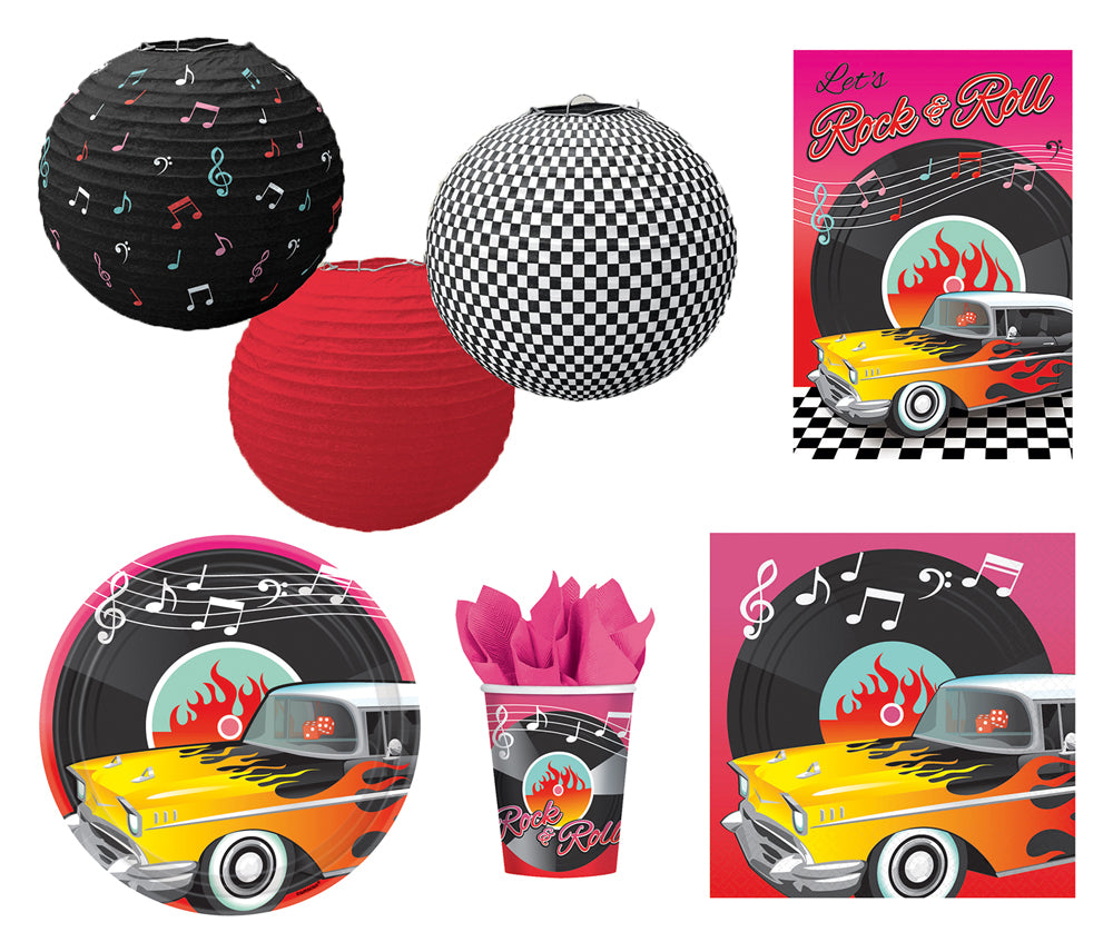 Classic 50s  Party - Buttons | 10 Stück