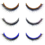 Künstliche Wimpern Glitter Stripes