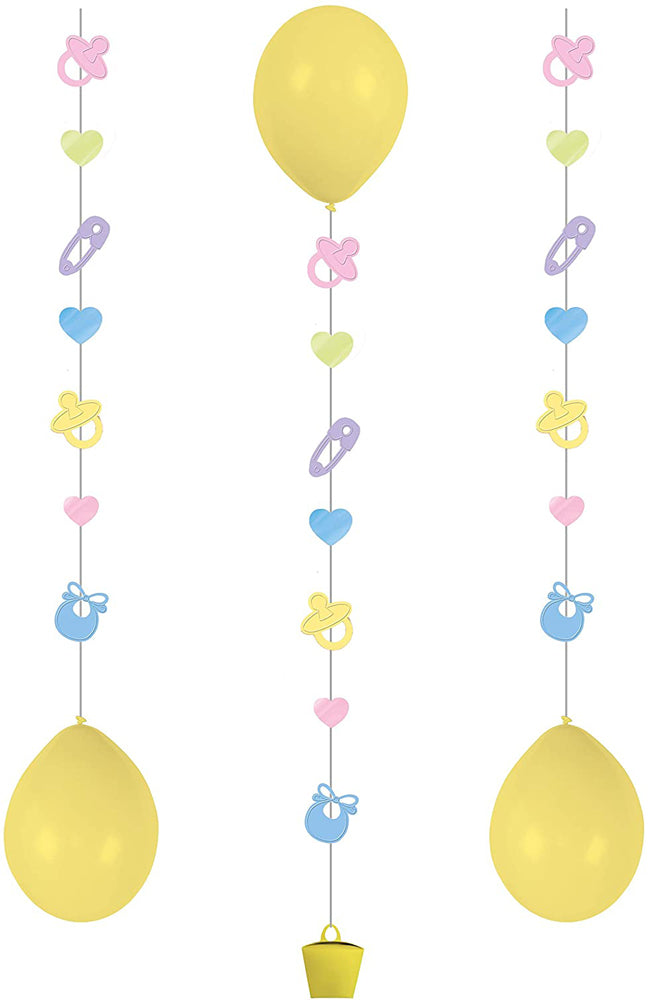 Ballonanhänger Baby | 3 Stück