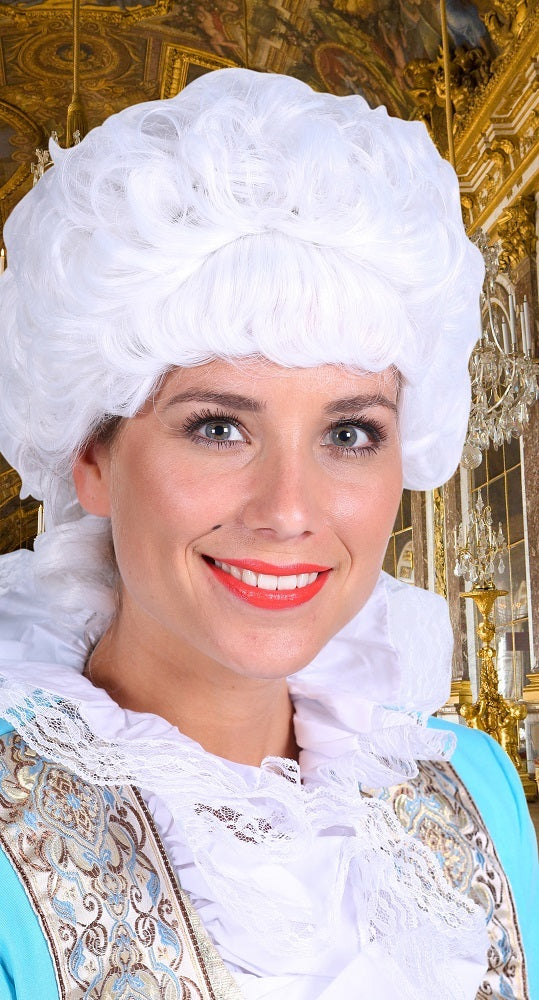 Perücke Damen "Barock Marie Antoinette" | Weiß