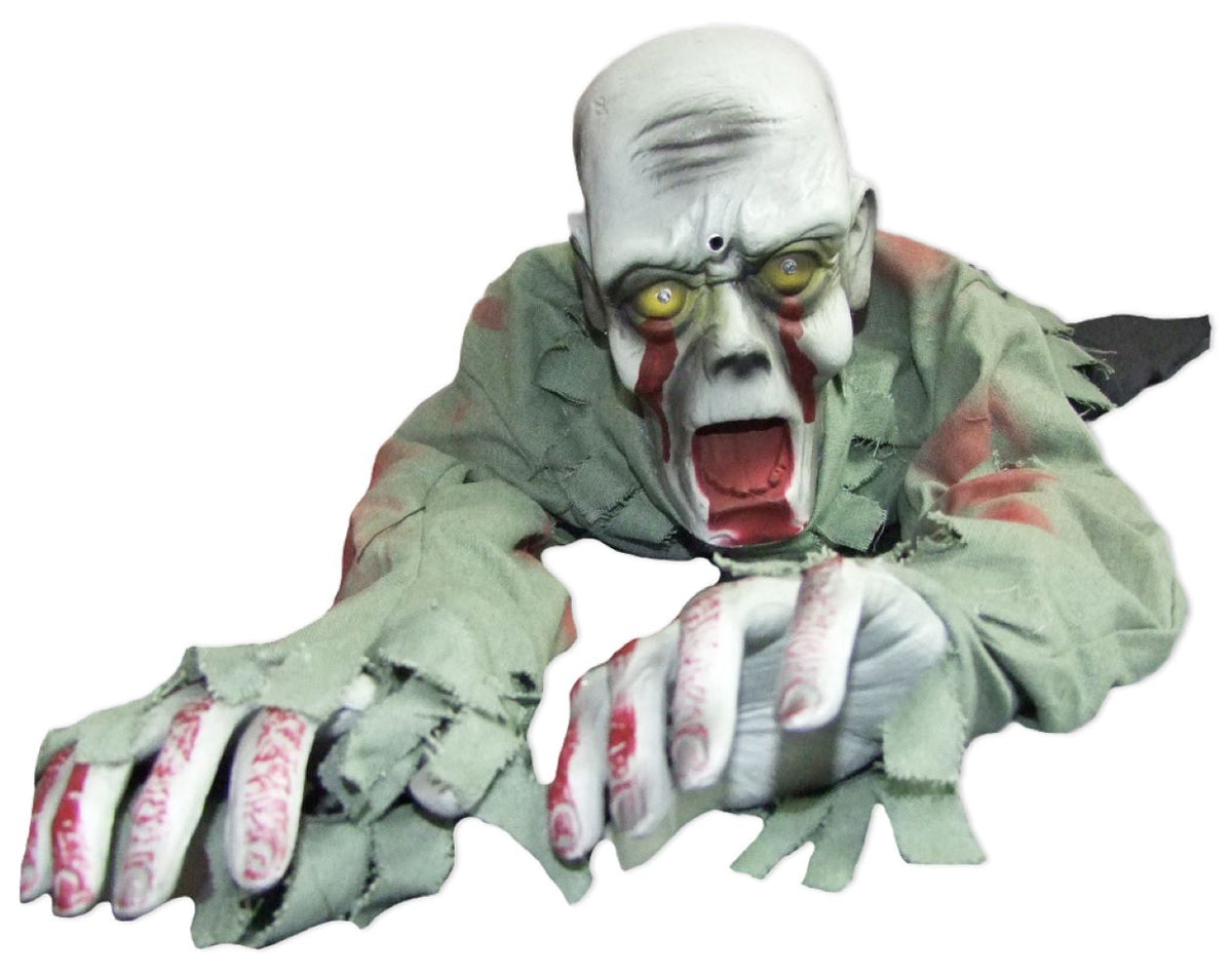 Kriechender Zombie Animiert - Halloween Dekoration 100 cm