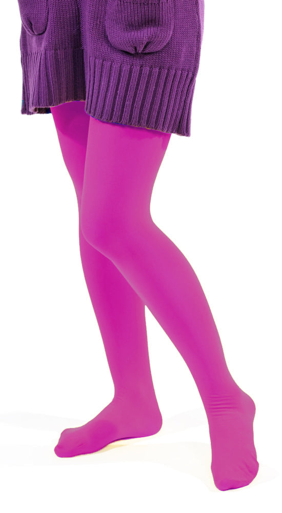 Strumpfhose Kinder "Blickdicht" | Fuchsia Pink