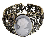 Kamee Armspange zum Barock Kostüm | Damen Schmuck