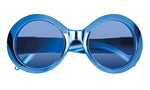 Brille "Jackie Shine" | Partybrille - Blau