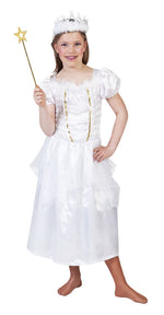 Prinzessin Kleid Samira für Kinder - Weiß Gold