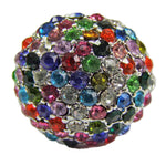 Ring Colorful mit Strasssteinen - Funky