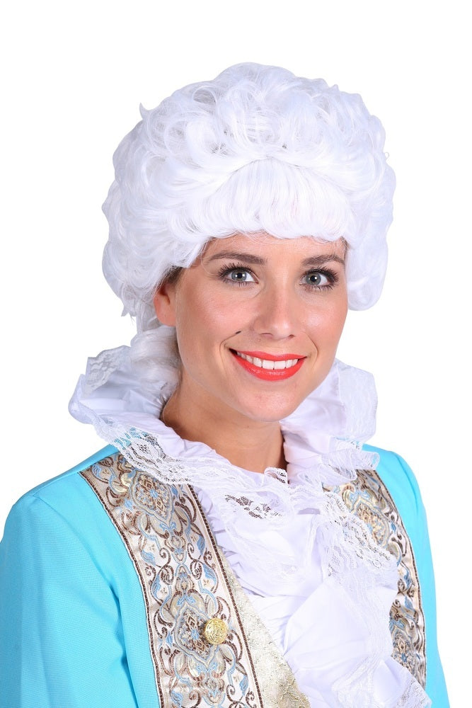 Perücke Damen "Barock Marie Antoinette" | Weiß