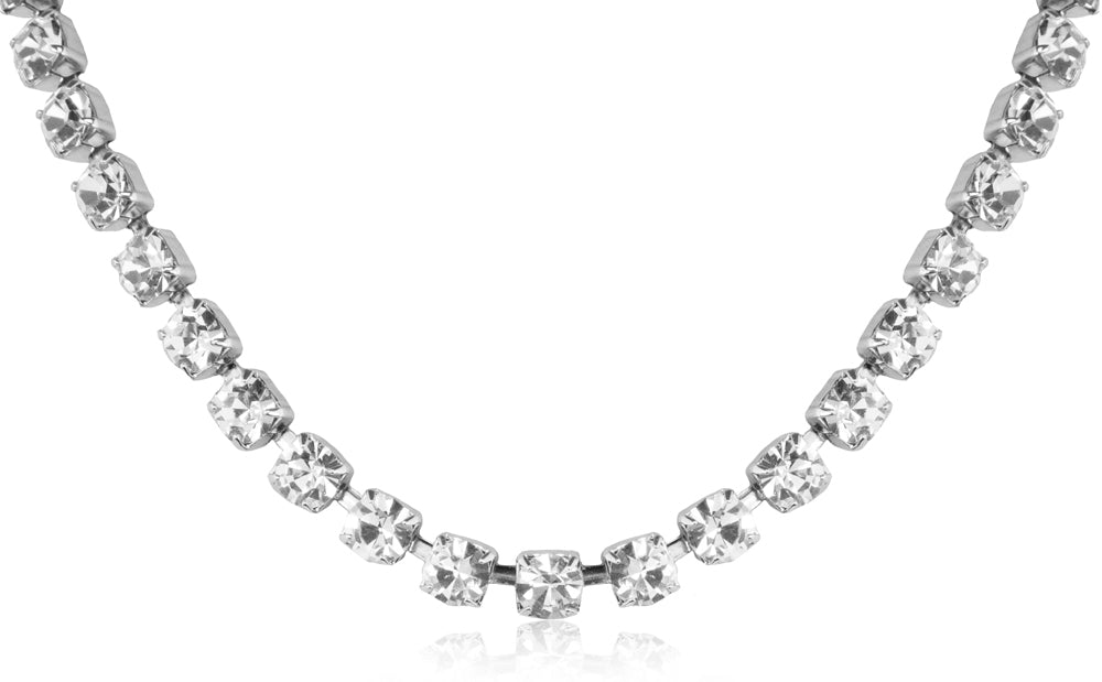Strass Schmuckset Marlene - Kette und Ohrringe mit Premium Kristallen