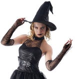 Spider Hexen Kostüm Deluxe Cornelia für Damen - Schwarz