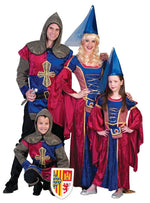 Burgfräulein Isabella Burgdamen Kostüm