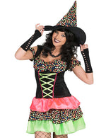 Hexe Wendy Kostüm mit Punkten für Damen Namma Markt