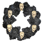Rosenkranz Black Roses mit Totenköpfen