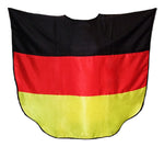 Deutschland Fan Artikel "Poncho" | Schwarz Rot Gelb