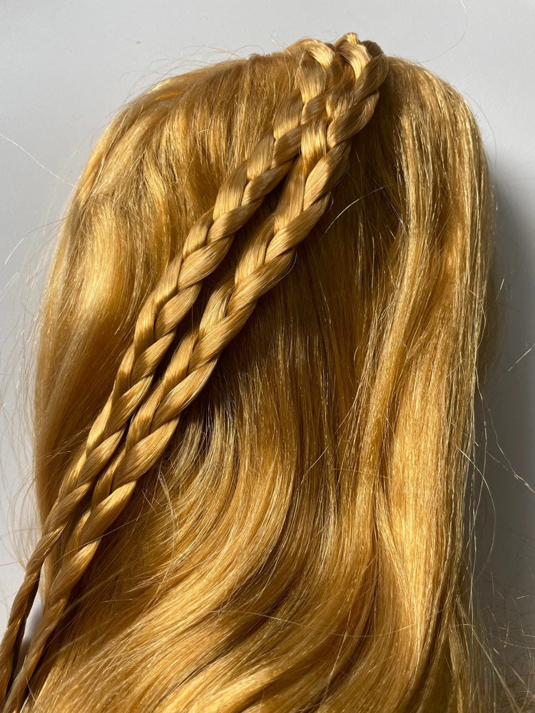 Perücke Damen "Burgdame Gwendolina" | Kupferblond