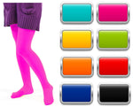 Strumpfhose Kinder "Blickdicht" | Neon Gelb