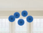 Uni Papier-Dekofächer | 15 cm, Royalblau