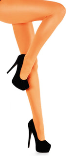 Strumpfhose Damen "Blickdicht 40 DEN" | Neon Orange