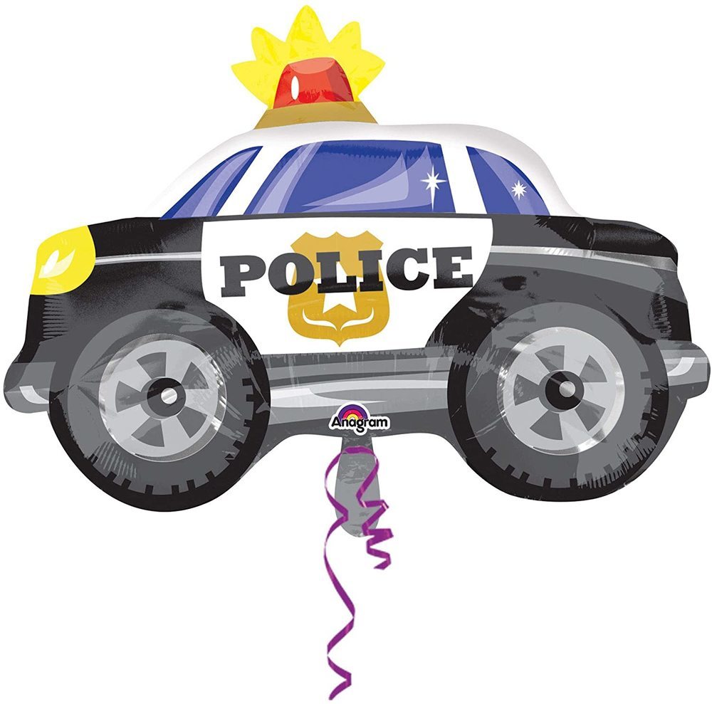 Shape Folienballon "Police Car" | 60x45cm