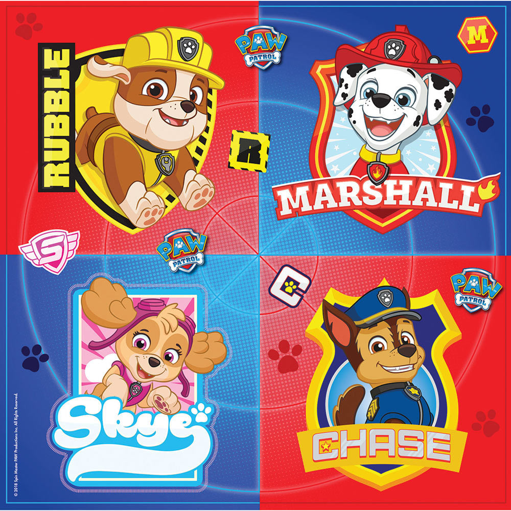 Paw Patrol - Servietten | 16 Stück, 33 x 33 cm