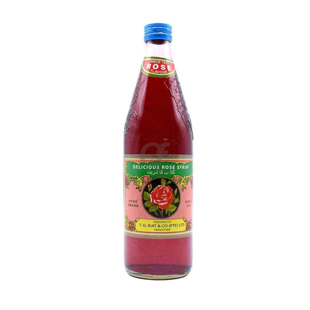T.G Kiat Delicious Rose Syrup (Bottle) 750ml - Namma Markt