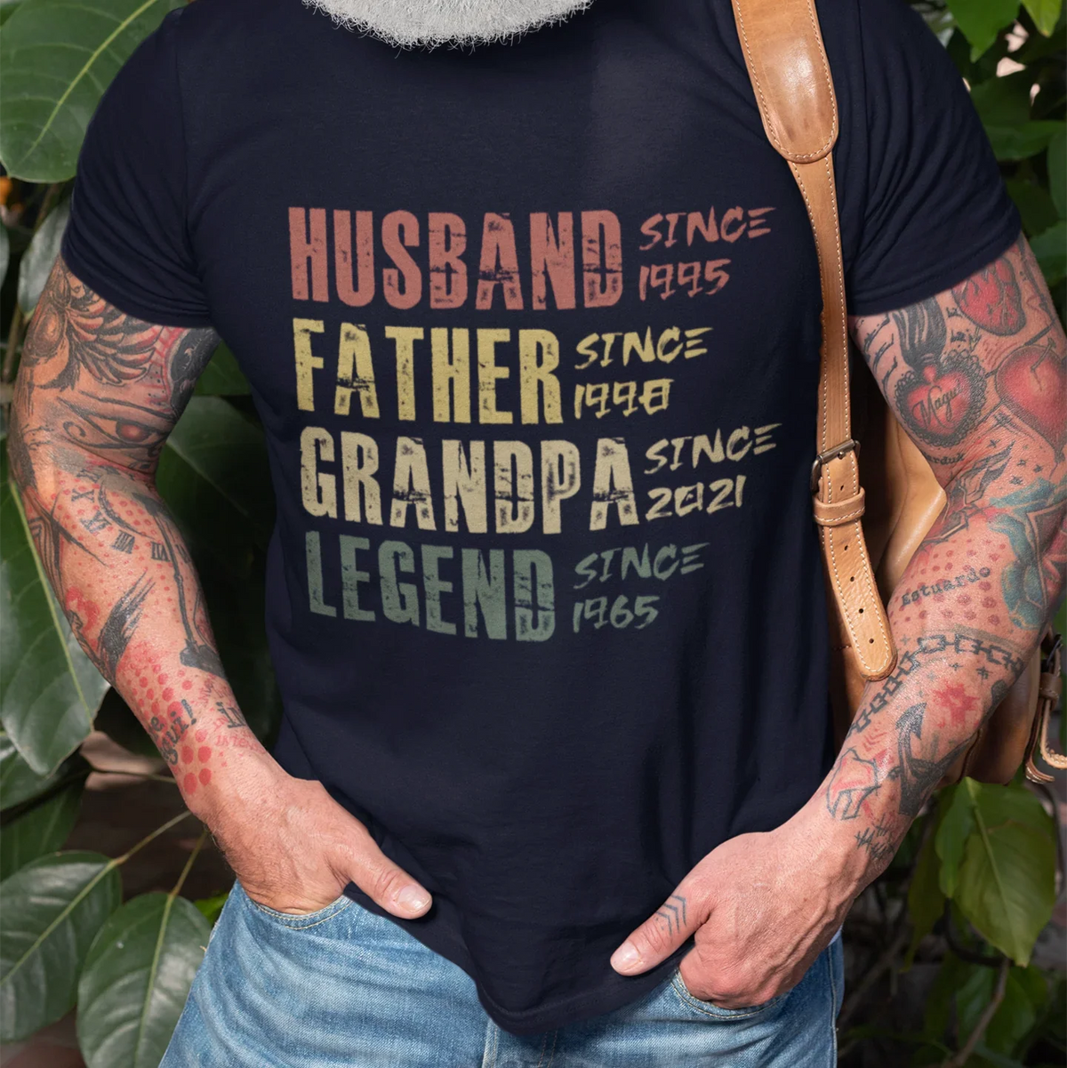 PAPA T-Shirt LEGEND personalisiert