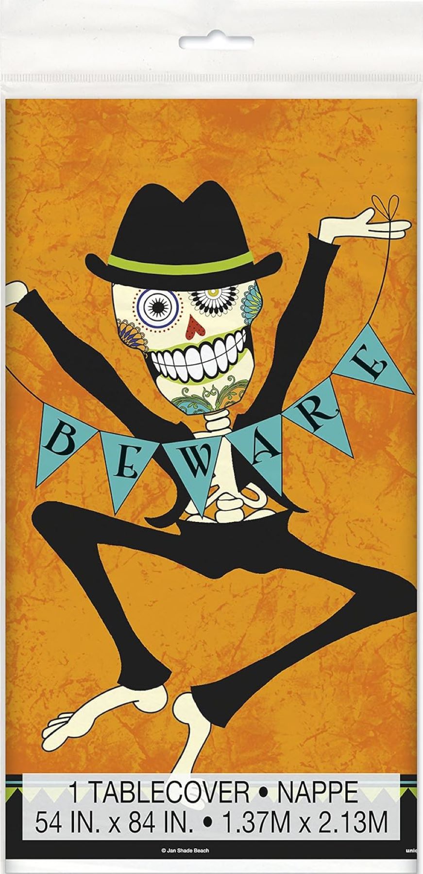 Tischdecke PVC Day of the Dead 137x213cm