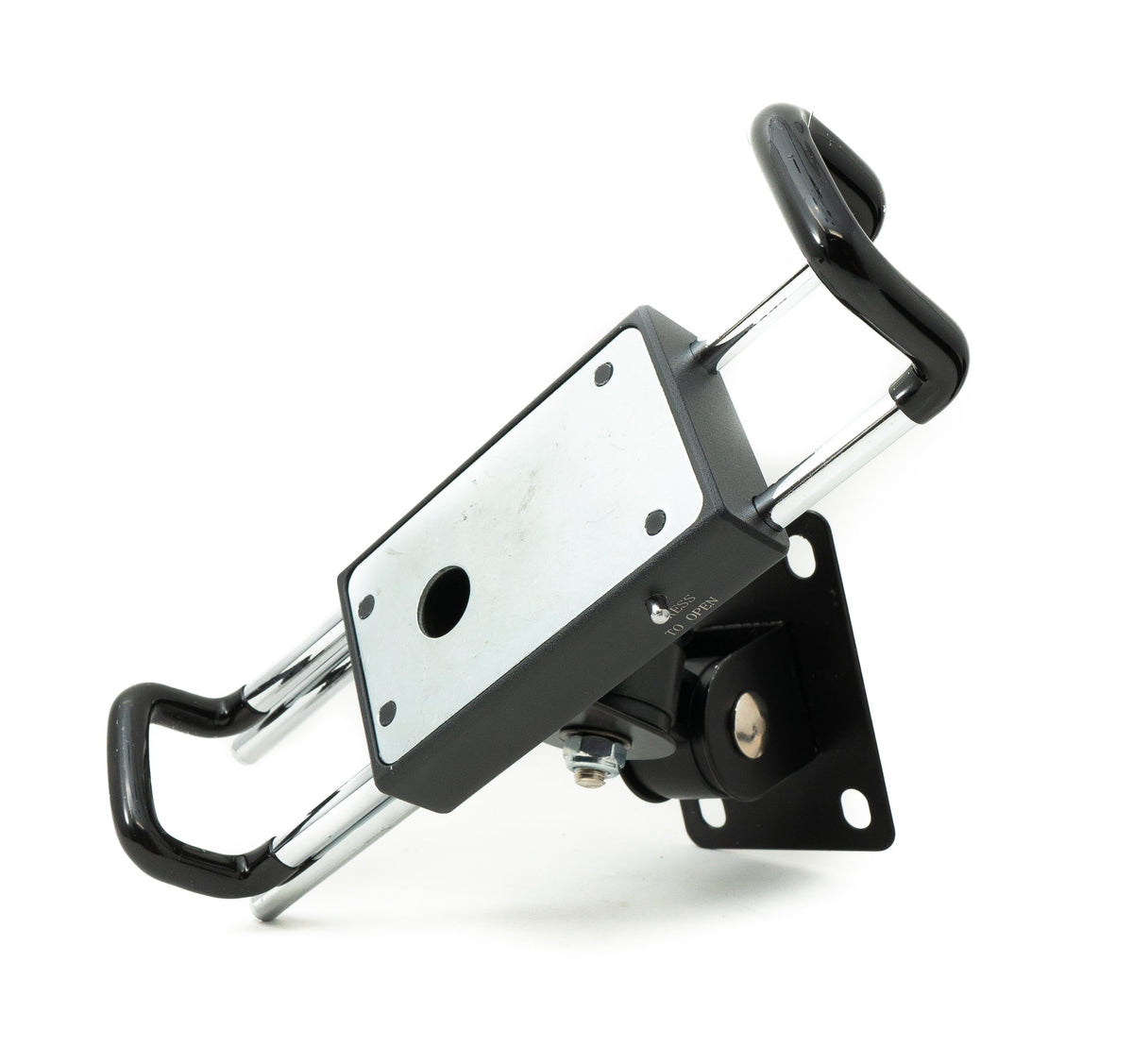 Wand Decke Halterung Aluminium Arm 180° neigbar zwei Gelenke für Tablets von 15 bis 30 cm | System-S