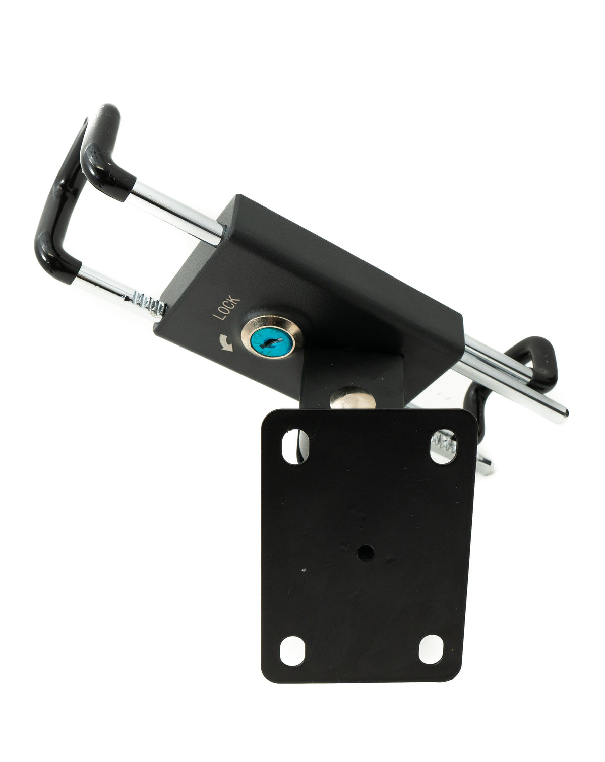 Wand Decke Halterung Aluminium Arm 180° neigbar zwei Gelenke für Tablets von 15 bis 30 cm | System-S