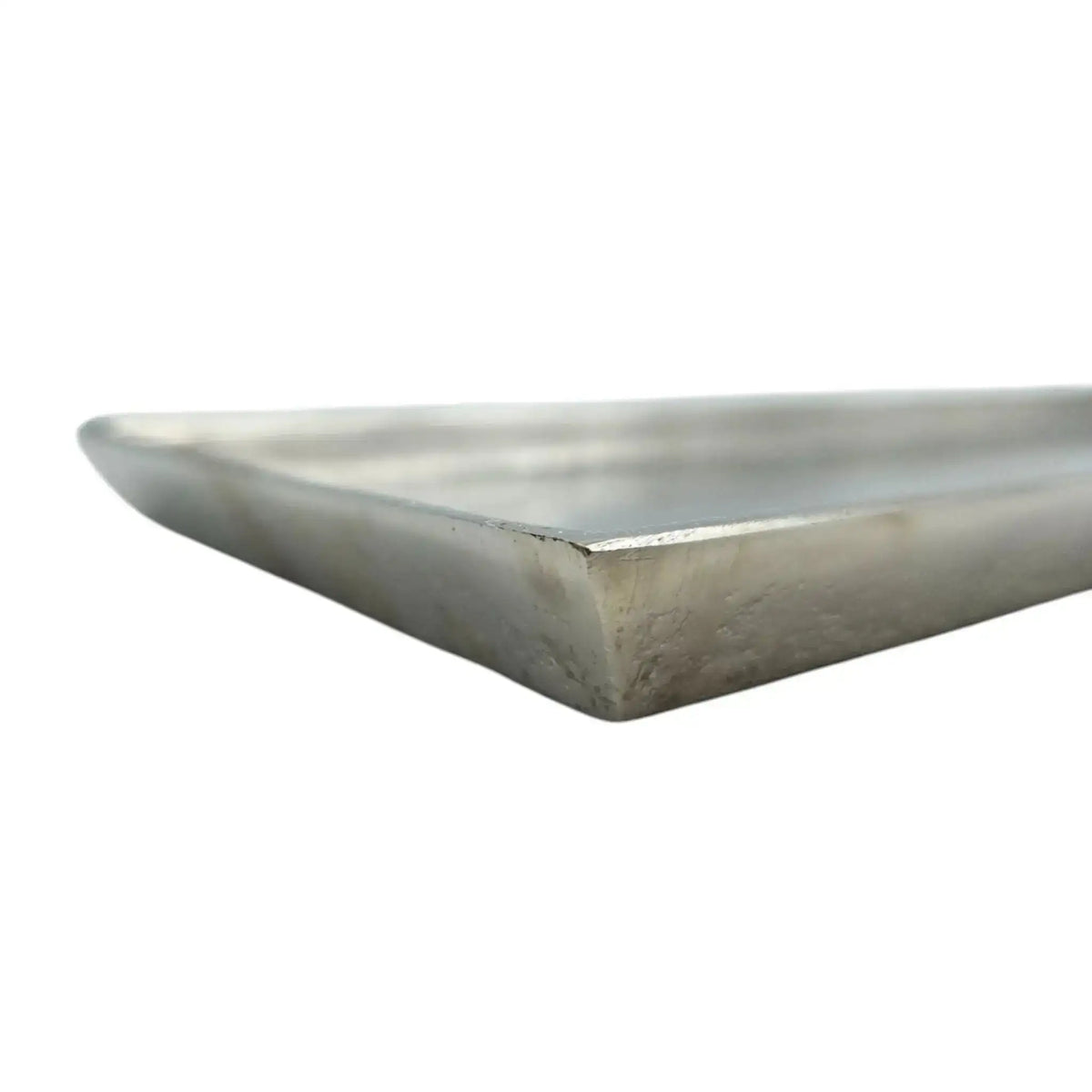 Tablett Deko Metall 44x13 cm silber Kerzentablett Dekotablett Dekoschale rechteckig Namma Markt
