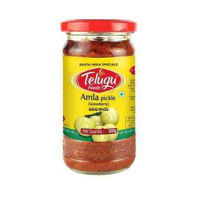 Telugu Foods Amla Pickle (with garlic) 300g