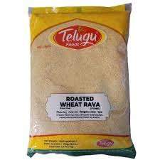 Telugu Foods Brown Roasted Wheat Rava 1Kg Namma Markt