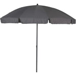 Terrassenschirm Gartenschirm Balkonschirm Sonnenschirm UV35+ anthrazit 240 cm