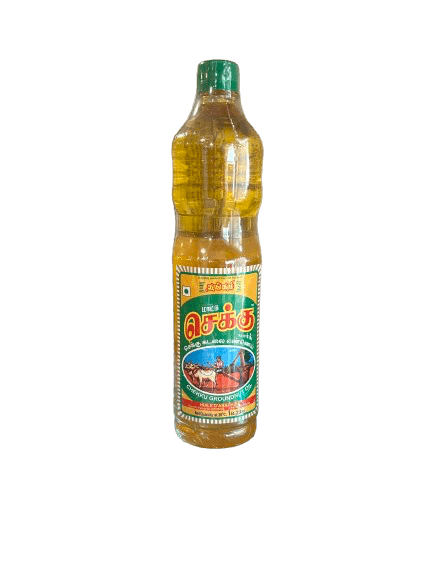 Thangam Chekku Wood Pressed Peanut Oil 500ml - Namma Markt