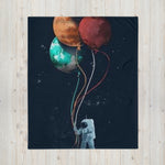 Astronaut Design Kuscheldecke