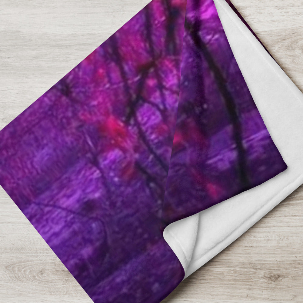 Trippy Forest Kuscheldecke