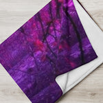 Trippy Forest Kuscheldecke