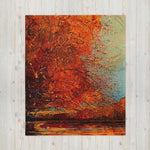 Herbst Design Kuscheldecke