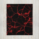 Rot Psychedelic Kuscheldecke