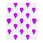 Purple Sun Kuscheldecke