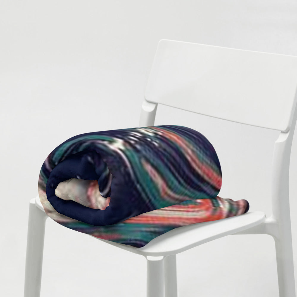 Blurred Vibes Kuscheldecke