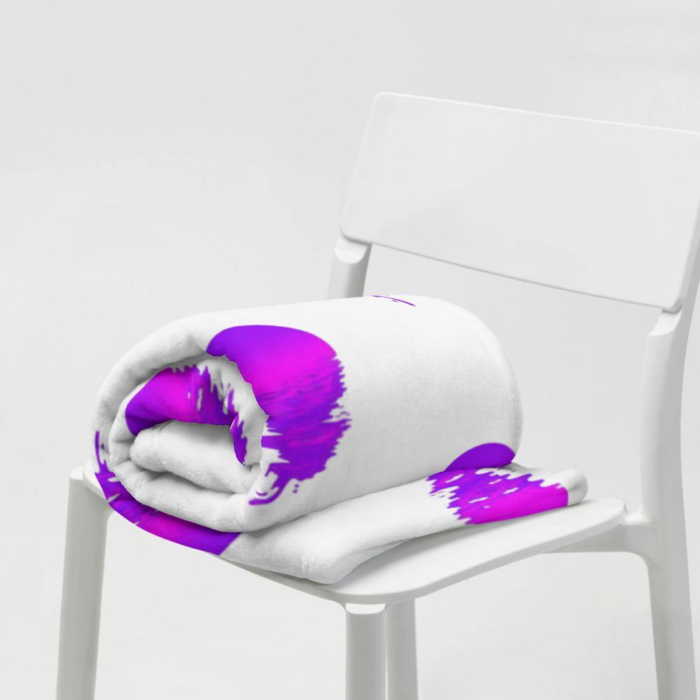 Purple Sun Kuscheldecke