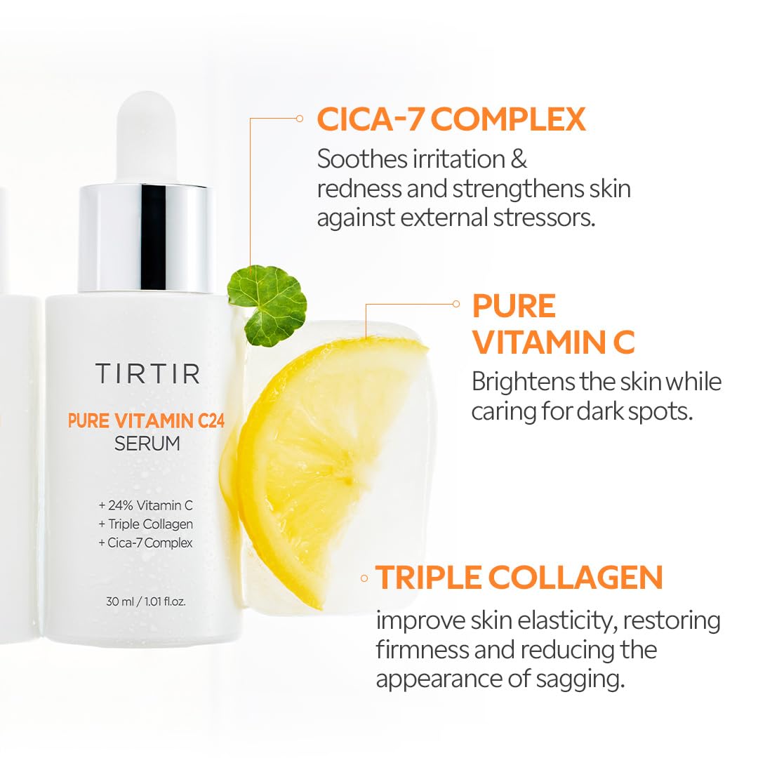 TIRTIR Pure Vitamin C24 Serum Aufhellend Gesichtsserum 30 ml