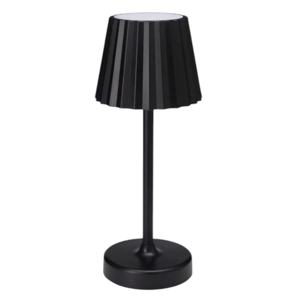 Tischleuchte Lampe Leuchte LED weiß schwarz Batterie Leselampe Nachttischlampe