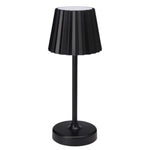 Tischleuchte Lampe Leuchte LED weiß schwarz Batterie Leselampe Nachttischlampe