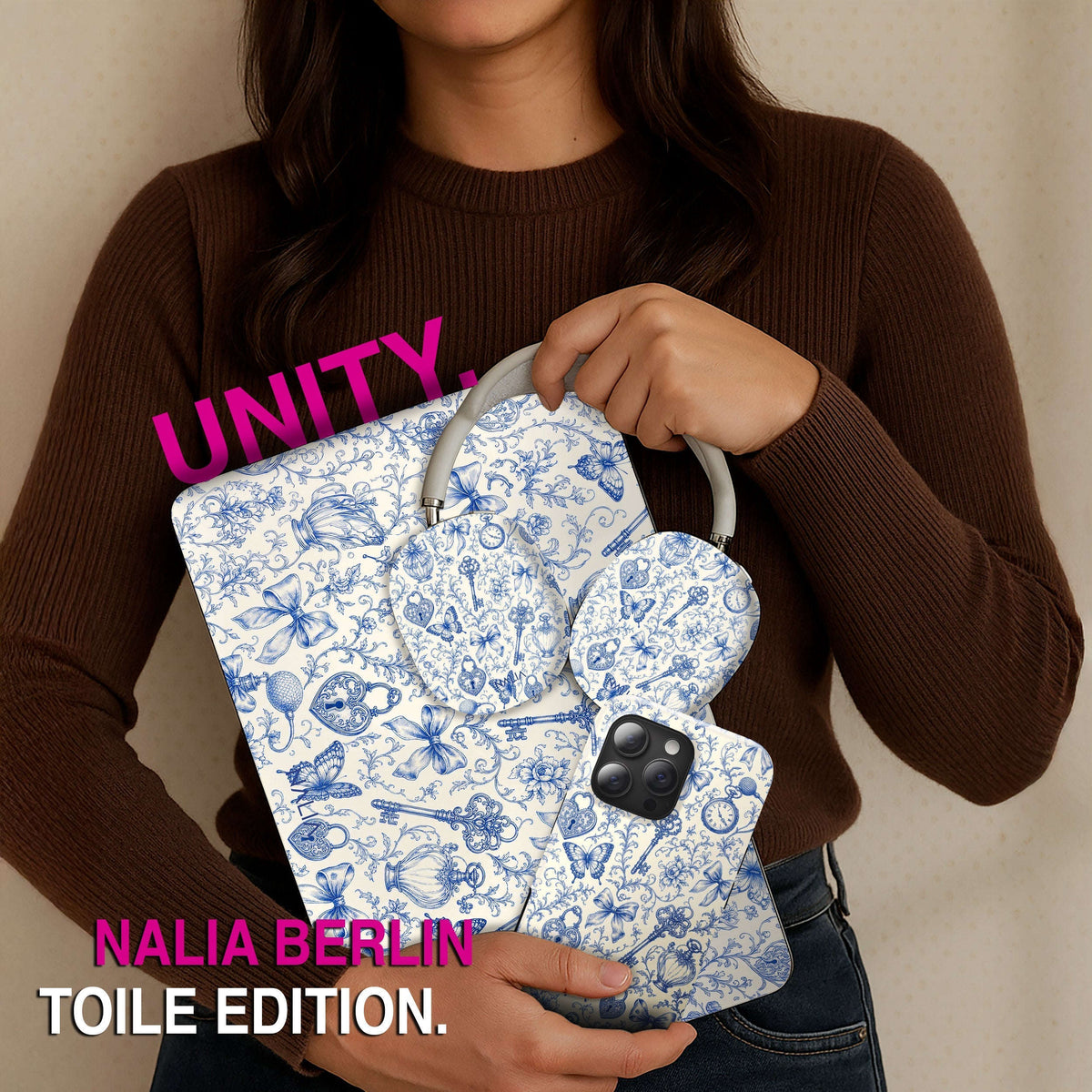 Toile - iPad Pro 12.9" (6th/5th/4th Generation) Hülle Namma Markt