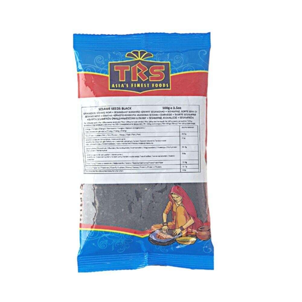 TRS Black Sesame Seeds 100g - Namma Markt