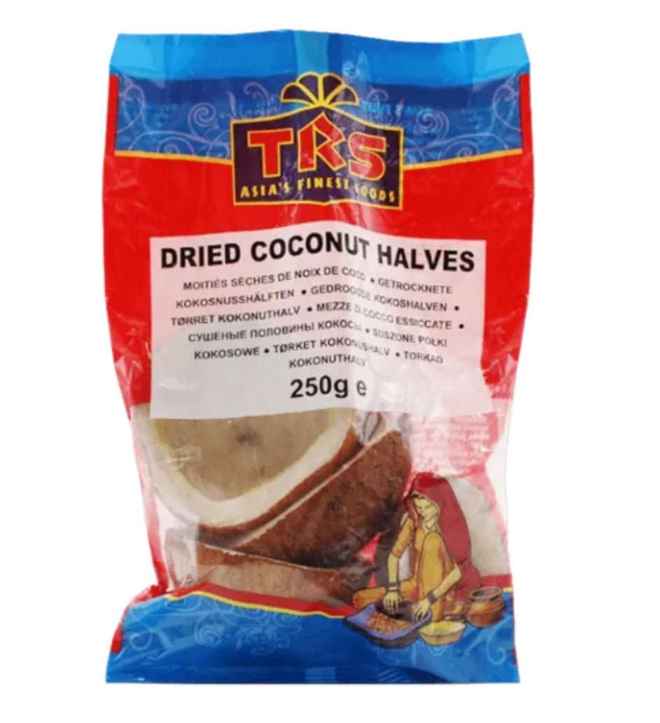 TRS Dried Coconut Halves 250g - Namma Markt