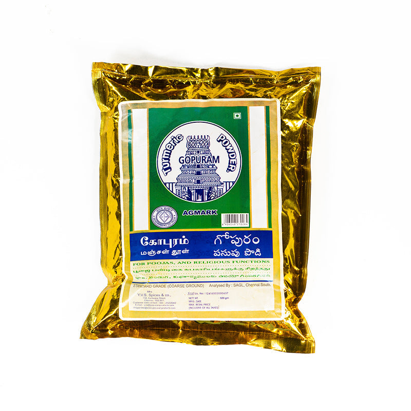 GOPURAM TURMERIC POUCH 50 GRAMS product image 1