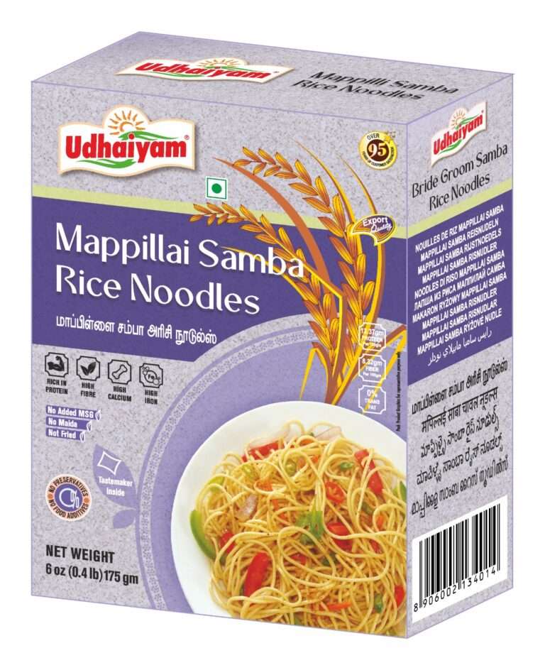 Udhaiyam Mappillai Samba Rice Noodles 175g - Namma Markt